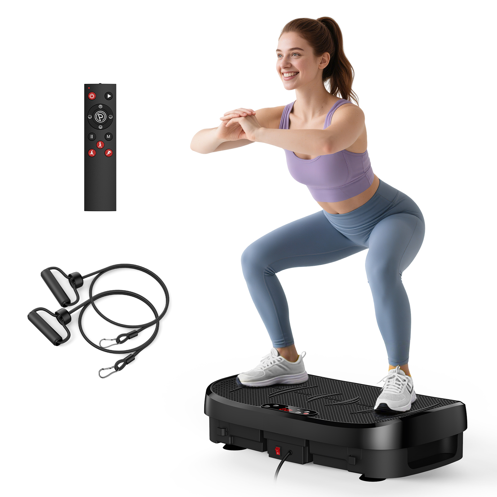 Sports Equipment At Home - Vibration Plate Fat Burning Fitness Platform