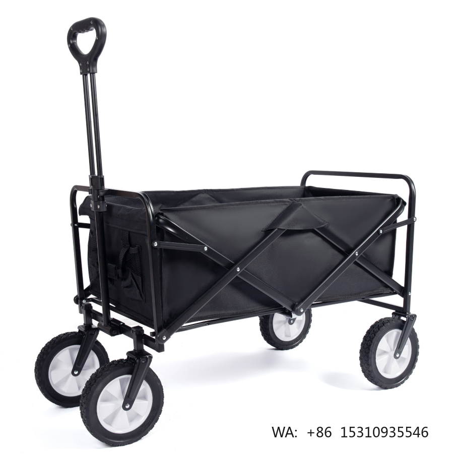 Foldable Utility Wagon Cart He - Sports Equipment Wagon recension och pris