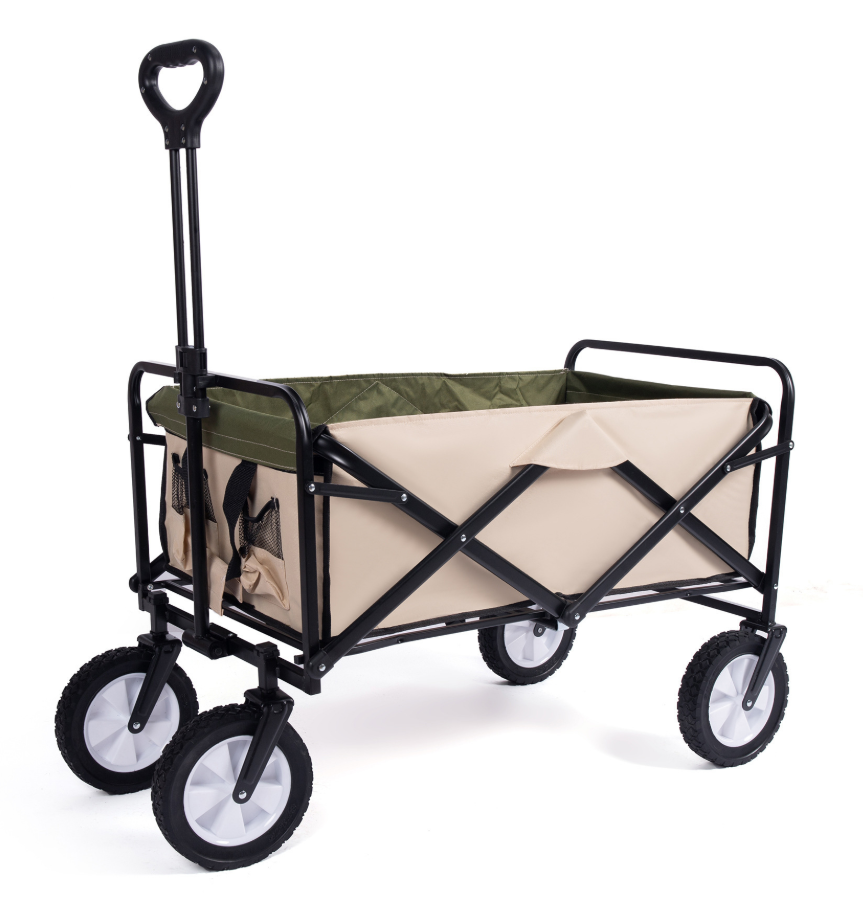 Foldable Utility Wagon Cart He - Sports Equipment Wagon recension och pris