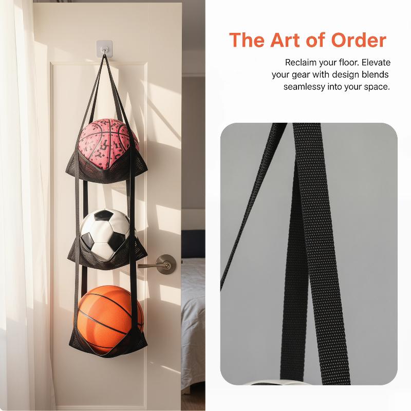 Wall Mounted Basketball Storag - Sports Equipment Organizer Garage recension och pris