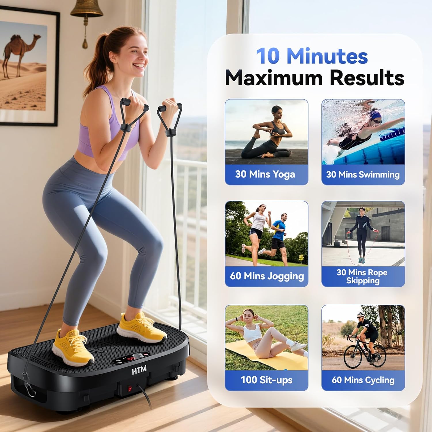 Vibration Plate Fat Burning Fi - Sports Equipment At Home recension och pris