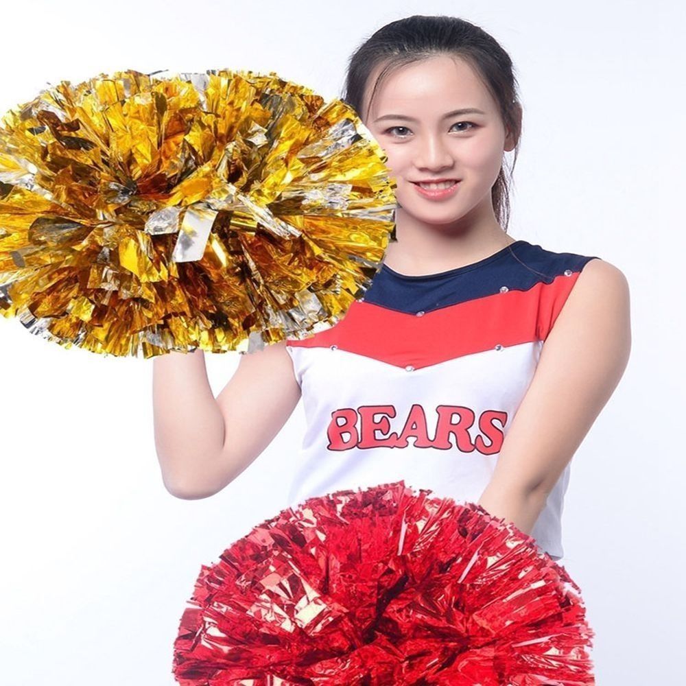 30cm Game Pom Poms Multicolors - Cheerleading Pom Pom recension och pris