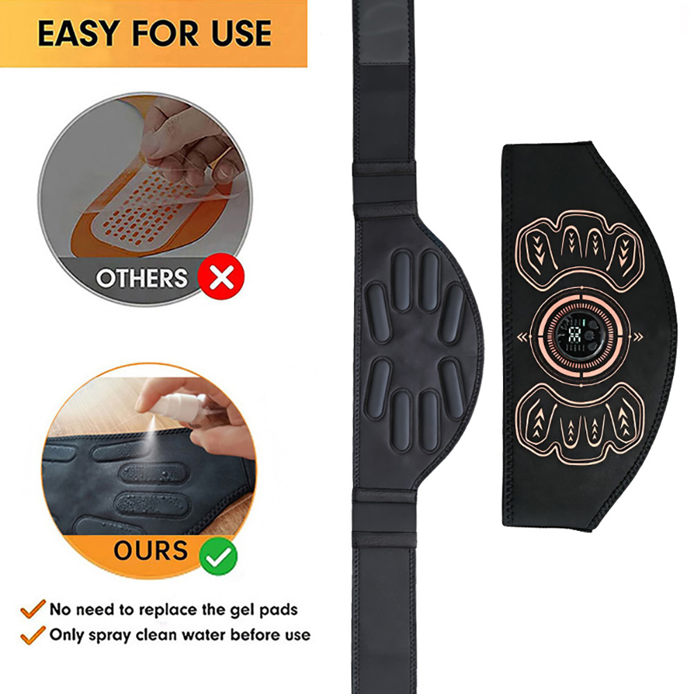 Smart Fitness Belt Muscle Tone - Sports Equipment At Home recension och pris