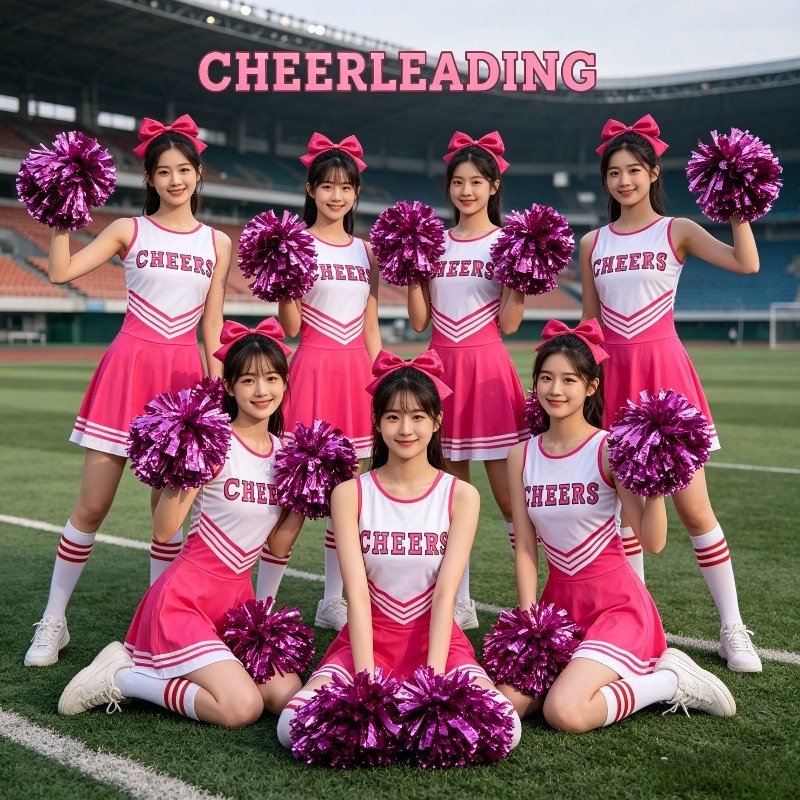 Cheerleading Dance Costume Set - Cheerleading Pom Pom recension och pris