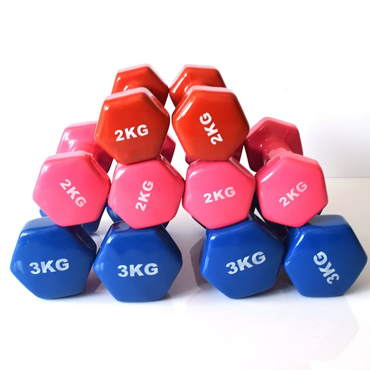 Women's Hexagonal Dumbbells, M - Sports Equipment At Home recension och pris