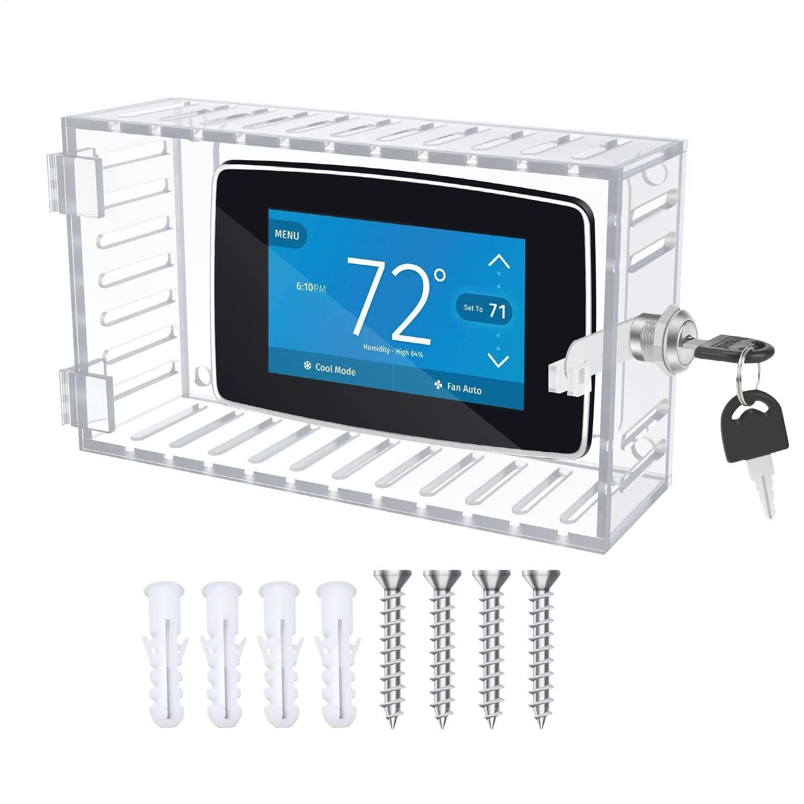 Thermostat Lock Box Clear Larg - Sports Equipment Organizer Garage recension och pris