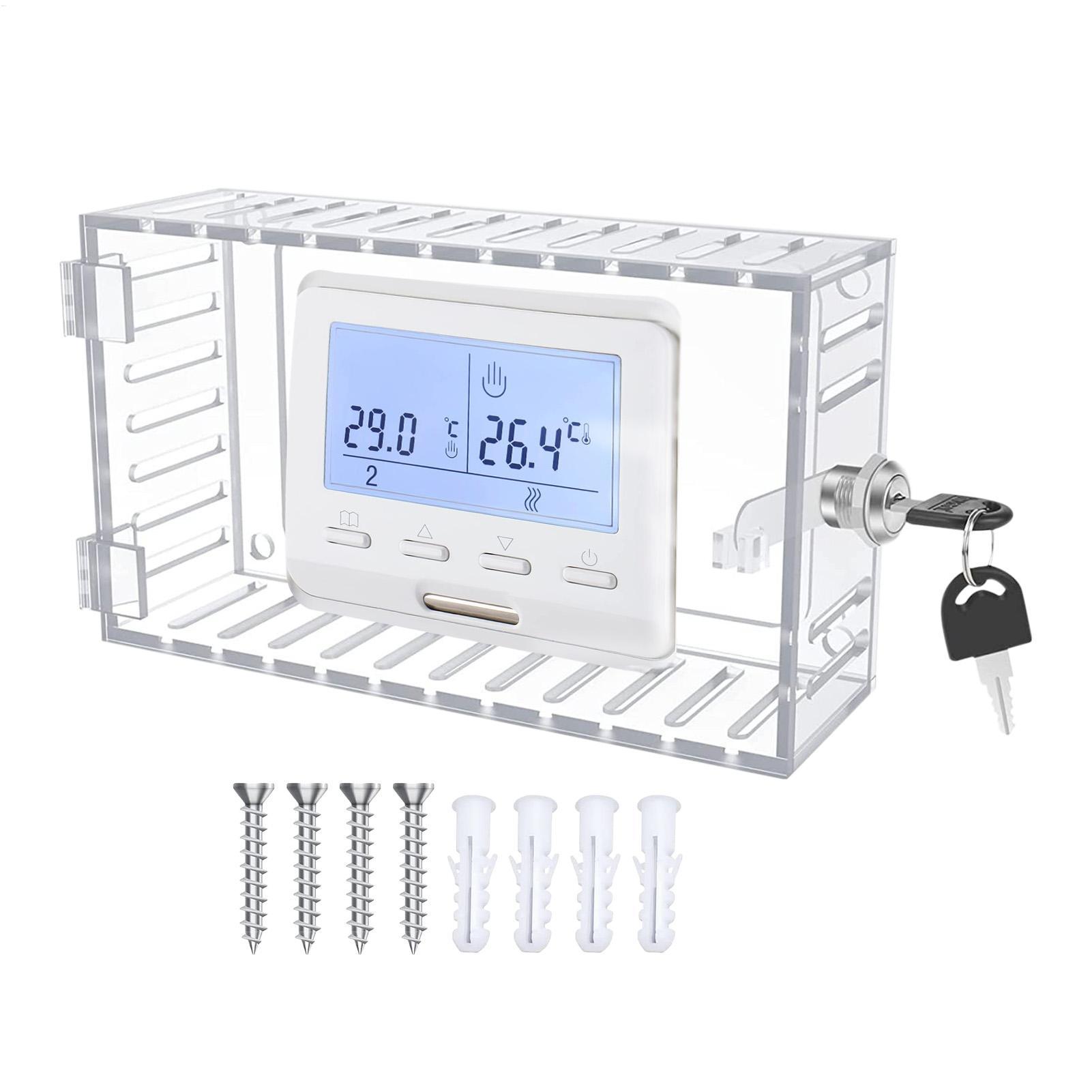 Thermostat Lock Box Clear Larg - Sports Equipment Organizer Garage recension och pris