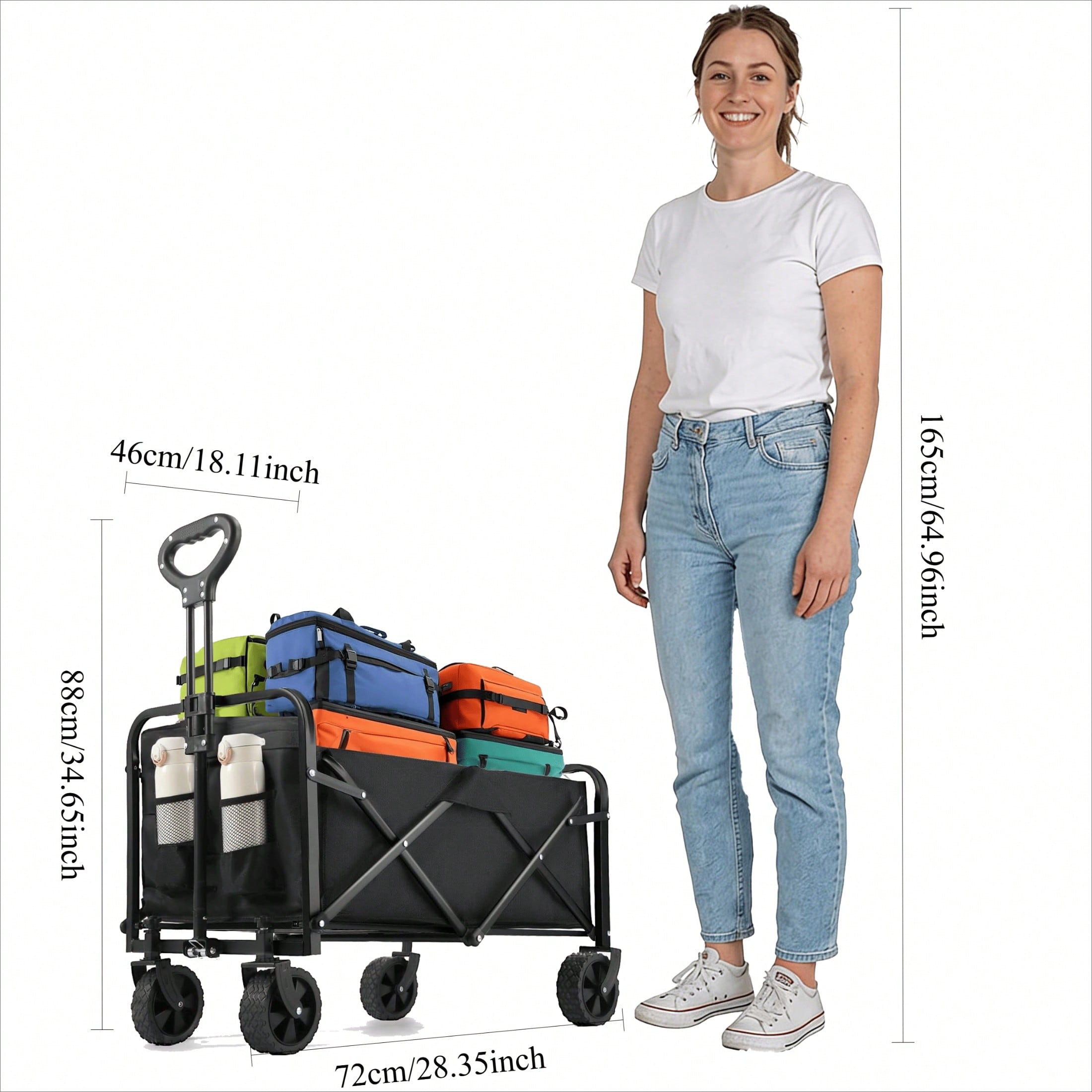 Camping Wagon All-Terrain Heav - Sports Equipment Wagon recension och pris