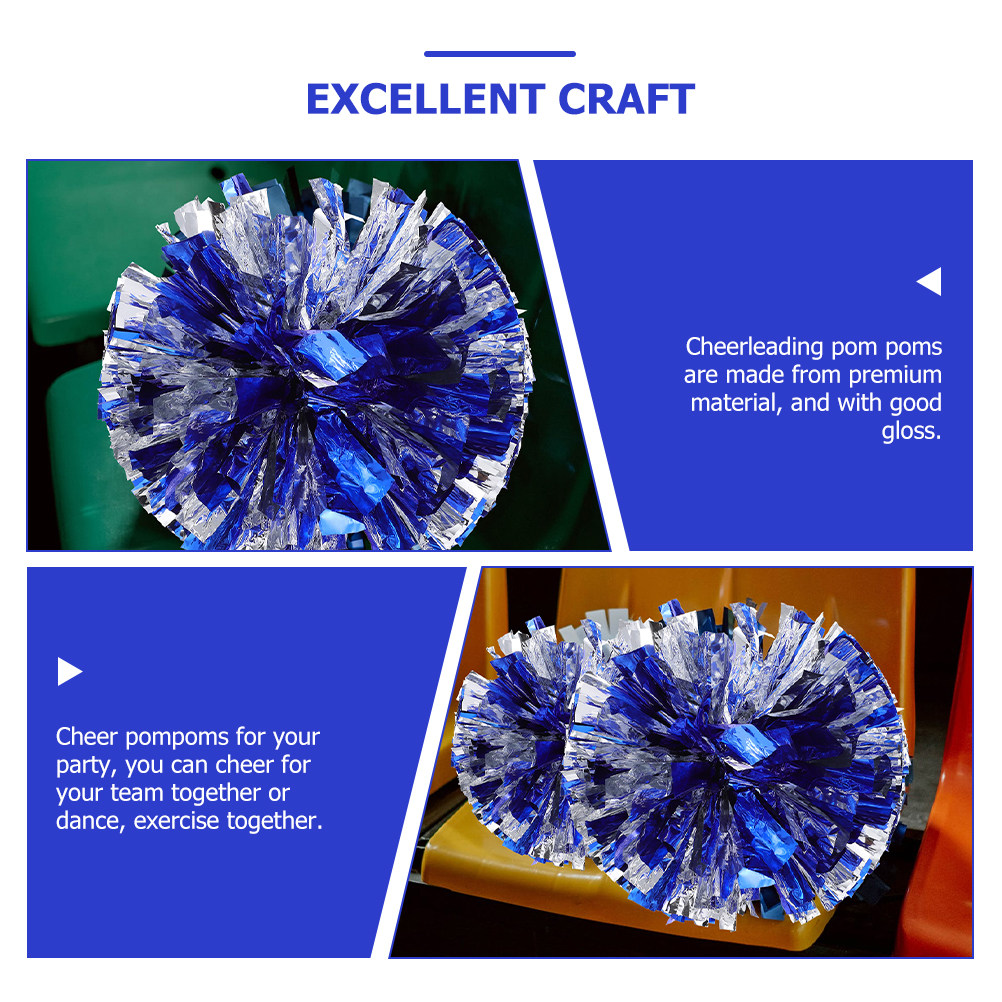 6Pcs Cheerleading Pom Poms Pre - Cheerleading Pom Pom recension och pris