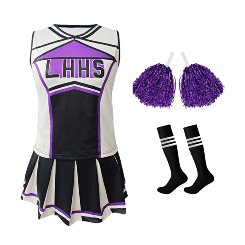 Women's Cheerleader Costume Un - Cheerleading Pom Pom recension och pris