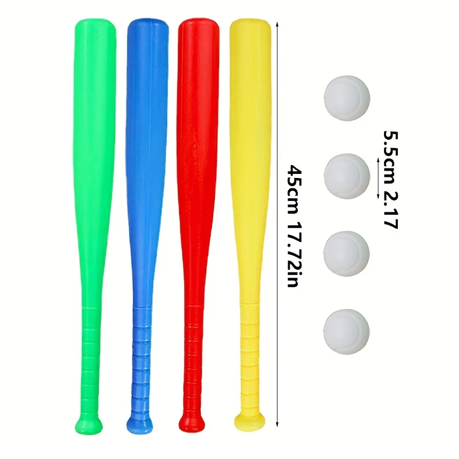 2/4pcs Lightweight Plastic Bas - Sports Equipment Bat recension och pris