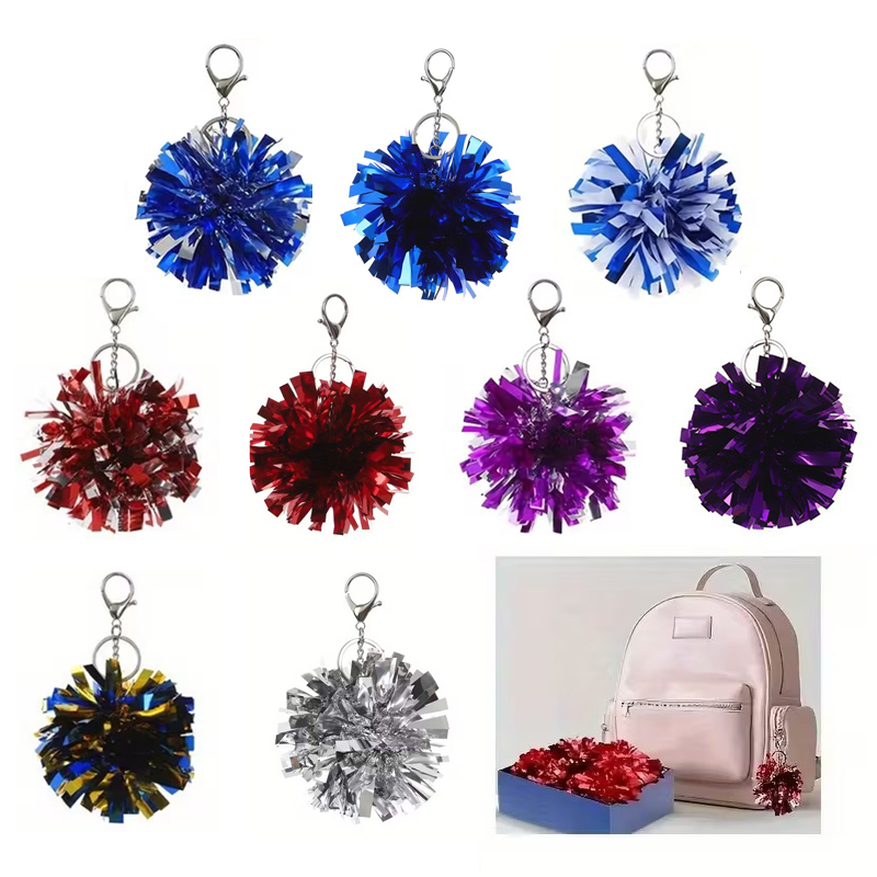 ST 1pc new Charm Foil Bag Pend - Cheerleading Pom Pom recension och pris